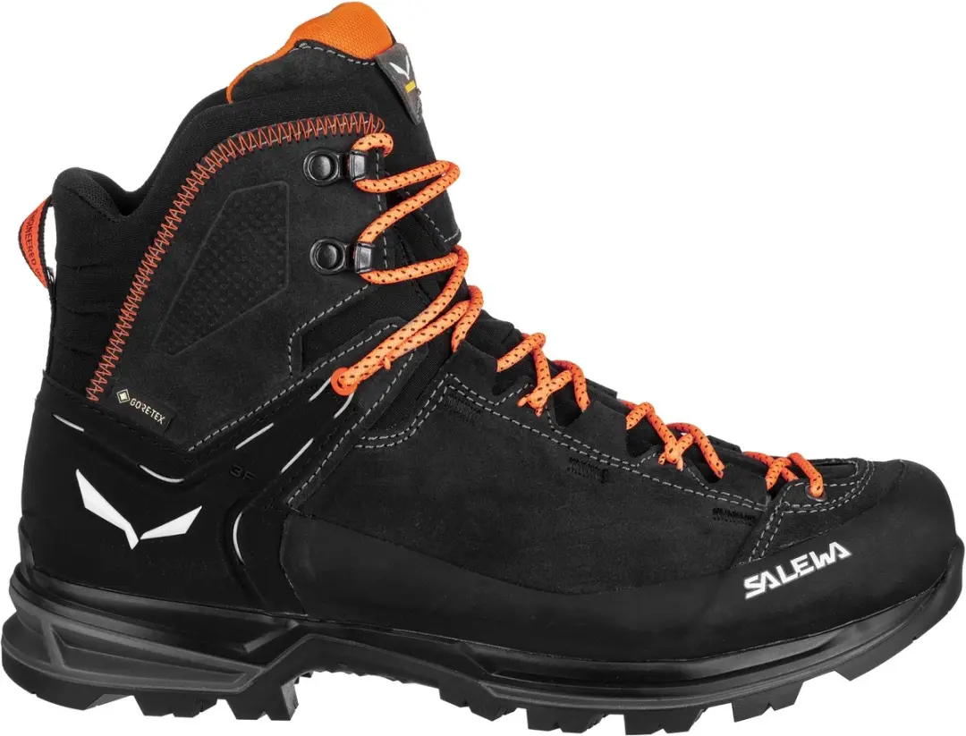 Salewa MTN Trainer 2 Mid GTX Bergschoenen - Zwart/Oranje - afbeelding 3 van 6