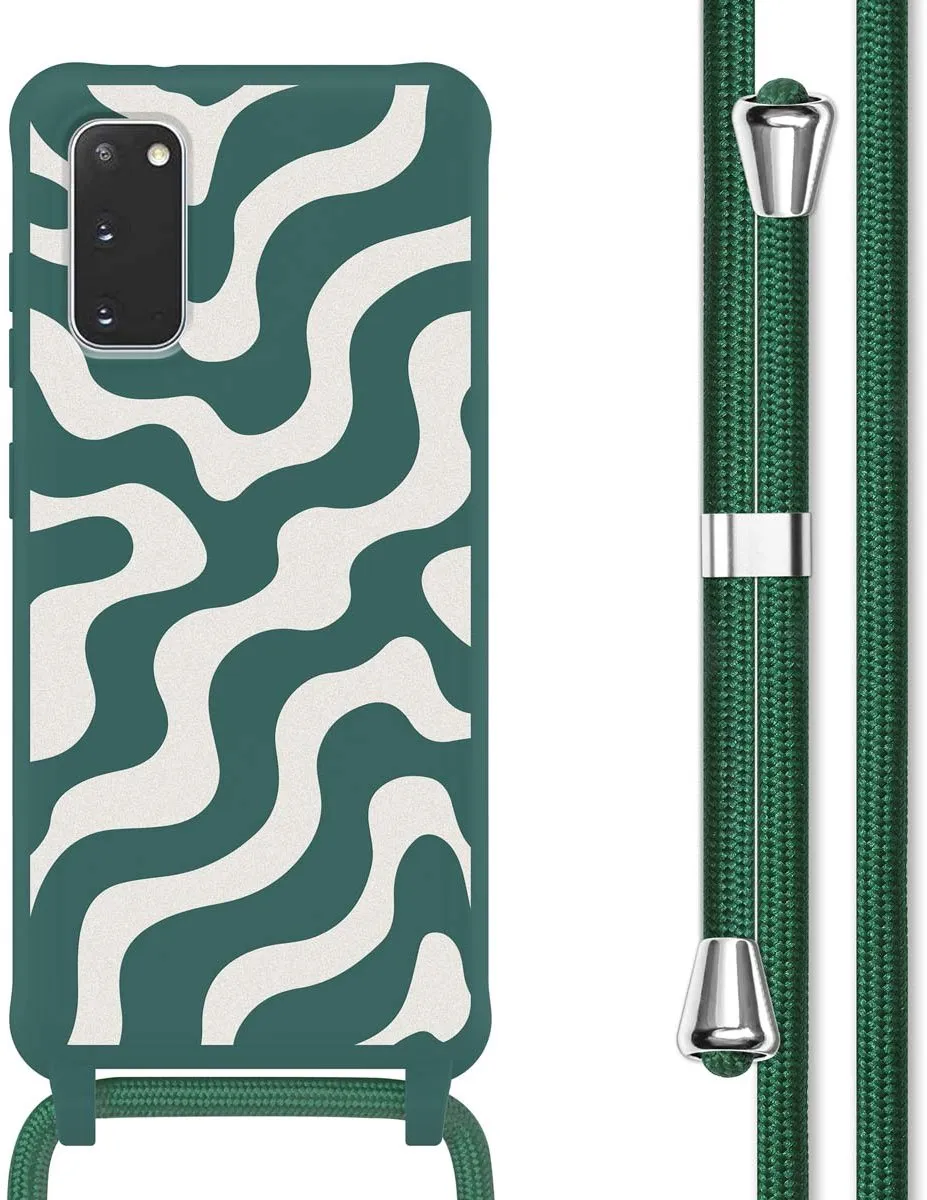 Imoshion Hoesje Samsung Galaxy S20 - Petrol Green Groovy