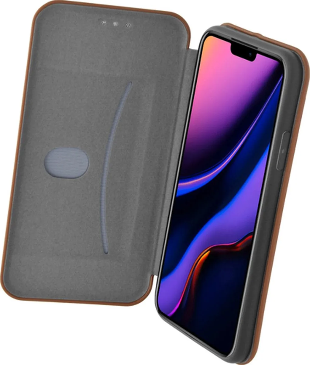 Azuri iPhone 11 Pro Max Hoesje - Cognac
