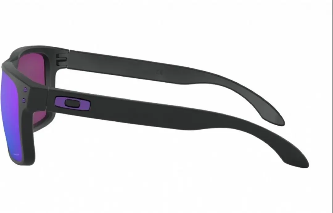 Oakley Holbrook Zonnebril - Matzwart, Prizm Violet - afbeelding 4 van 6