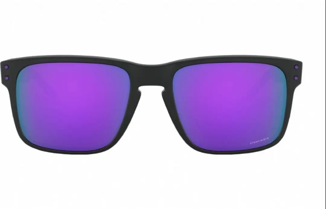 Oakley Holbrook Zonnebril - Matzwart, Prizm Violet - afbeelding 5 van 6