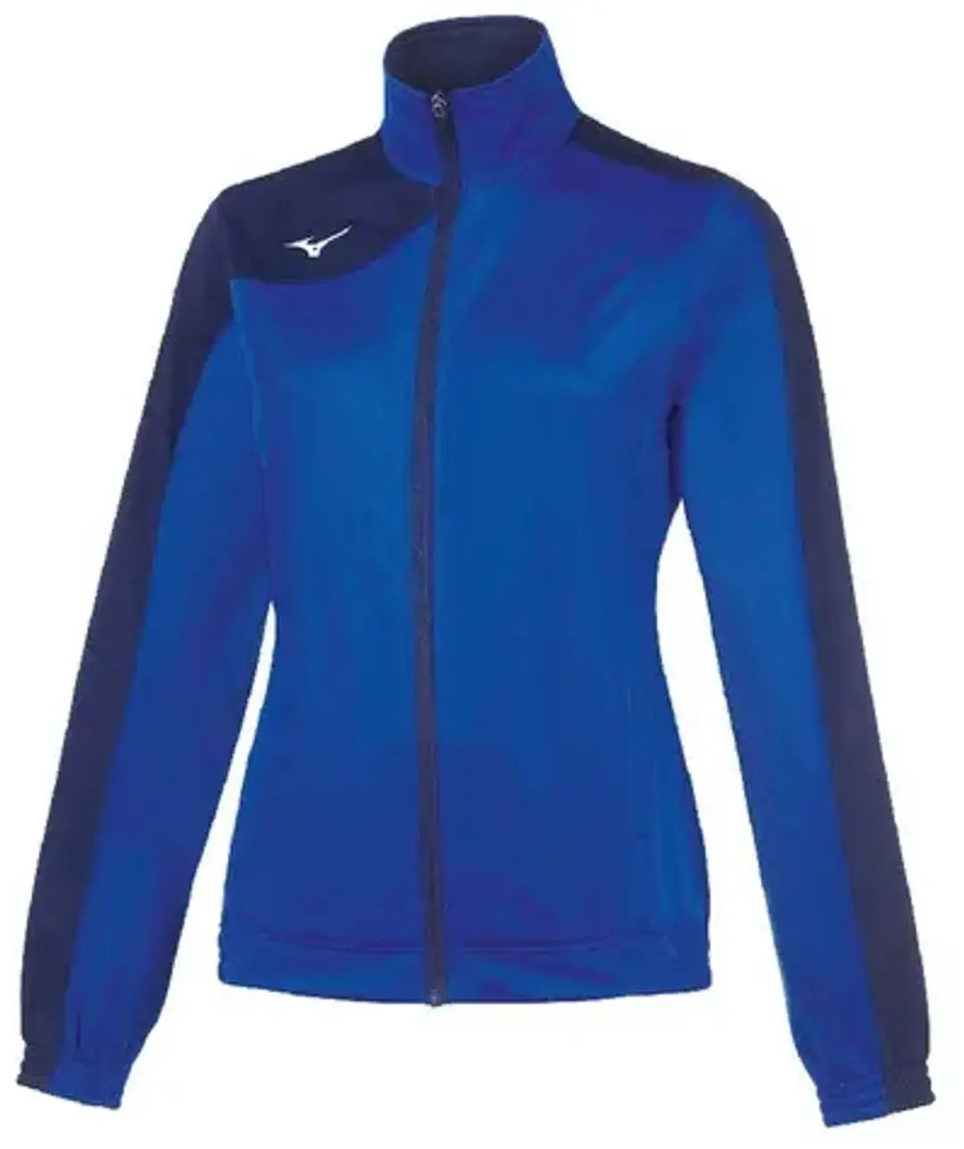 Mizuno Team Kobe Knit Dames Trainingspak - Marineblauw/Wit - afbeelding 3 van 6