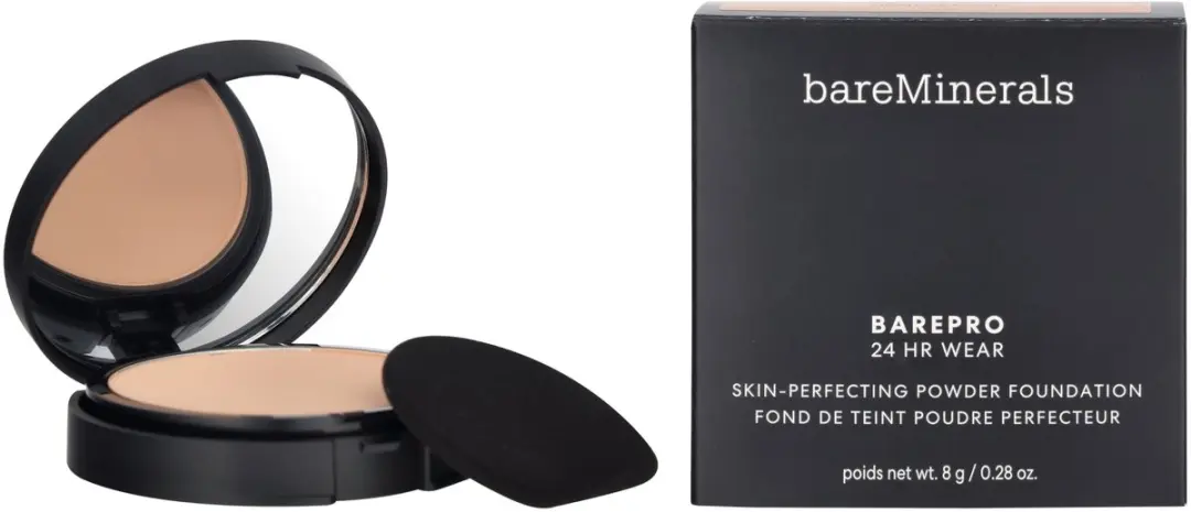 bareMinerals BAREPRO 24HR Skin Perfecting Powder Foundation Light 22 Cool - 8g - afbeelding 3 van 4