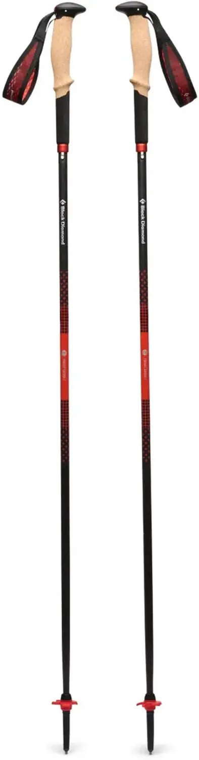 Lichtgewicht Carbon Trekkingstokken 115 cm, Opvouwbaar - afbeelding 5 van 6