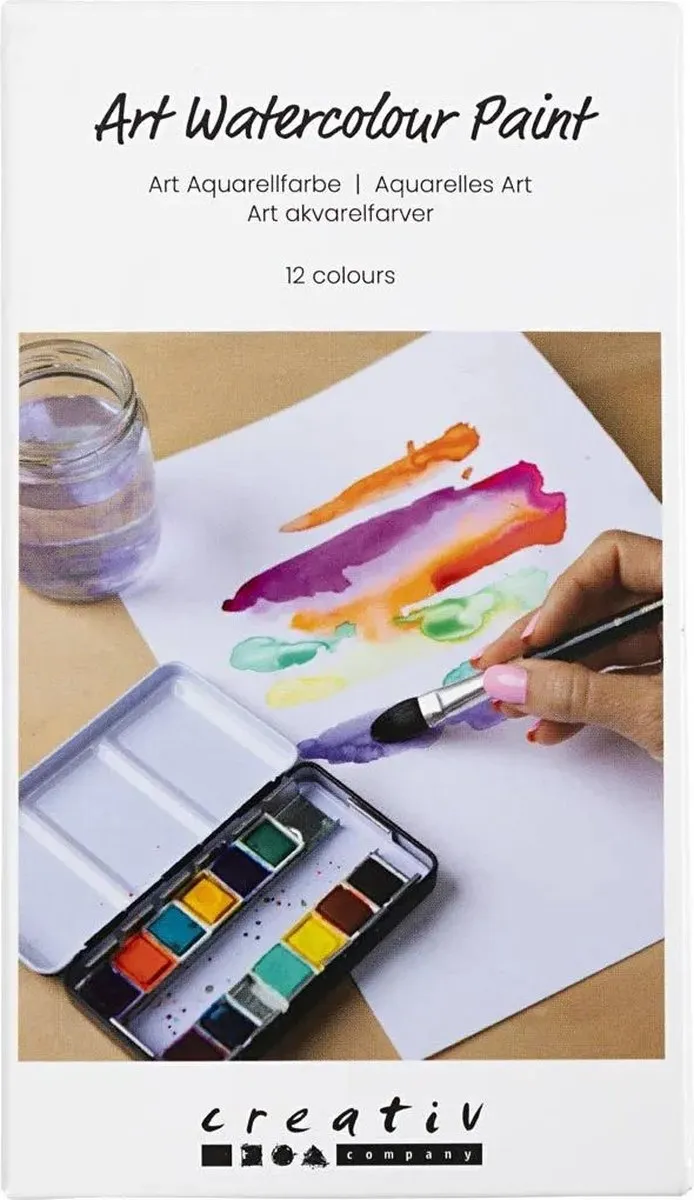 Creativ Company Aquarelverf Bloemen & Landschappen