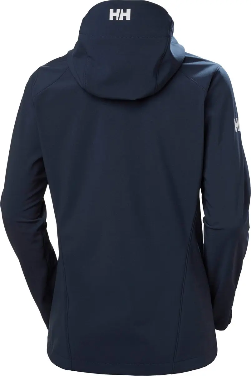 Helly Hansen Paramount Hooded Softshell Jas Dames - Navy - afbeelding 4 van 4