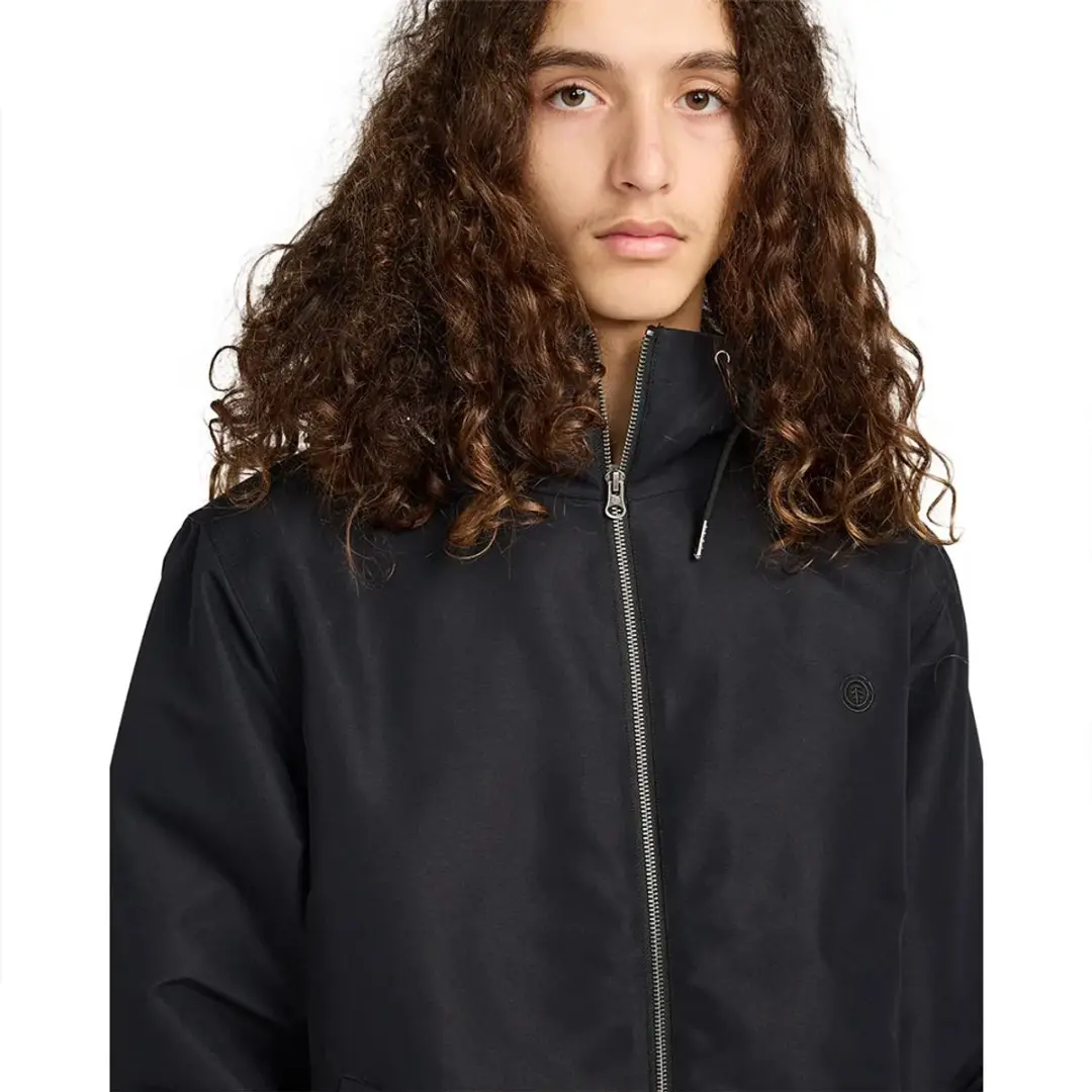 Element Dulcey Jas met Capuchon - Zwart - XL - afbeelding 6 van 6