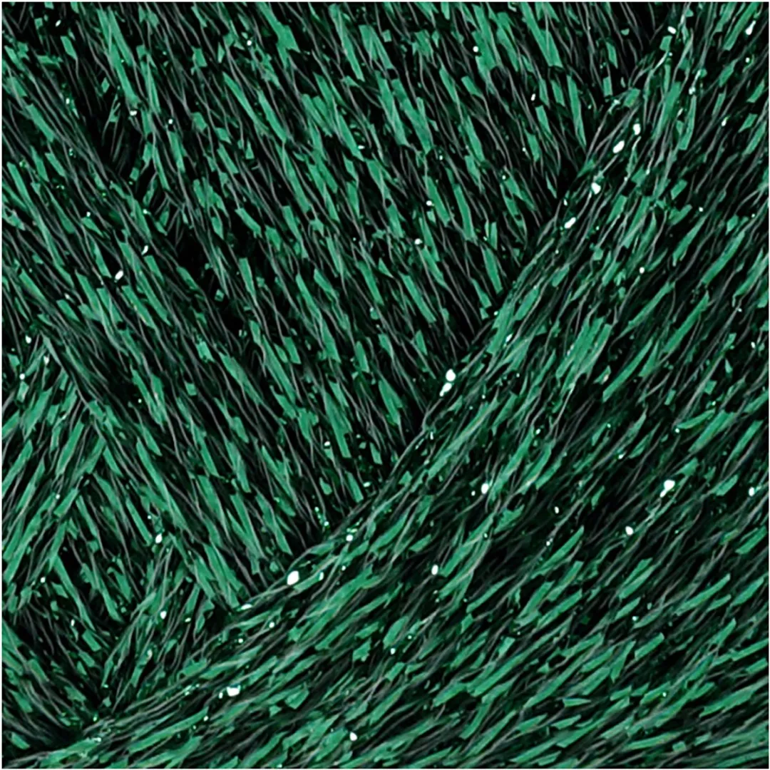 Creativ Company Lammy Yarns Collection Ligne Noir Lurex/Glitter Groen