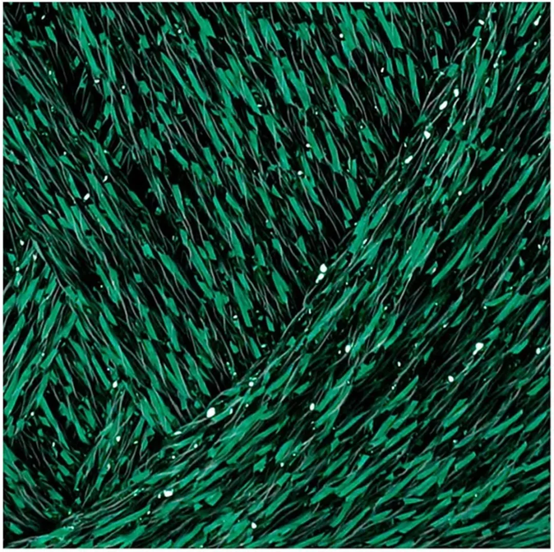 Creativ Company Lammy Yarns Collection Ligne Noir Lurex/Glitter Groen