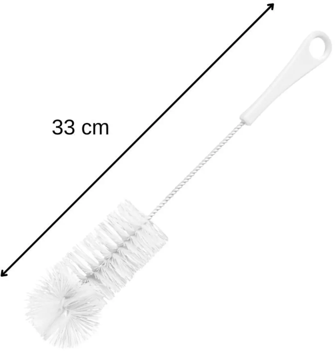 Flessenborstel van nylon 33 cm Fackelmann Tecno