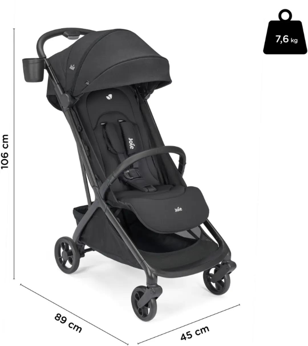 Joie Porto Buggy Raven - afbeelding 2 van 6