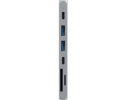 Satechi Type-C PRO Hub - 4K HDMI - Silver