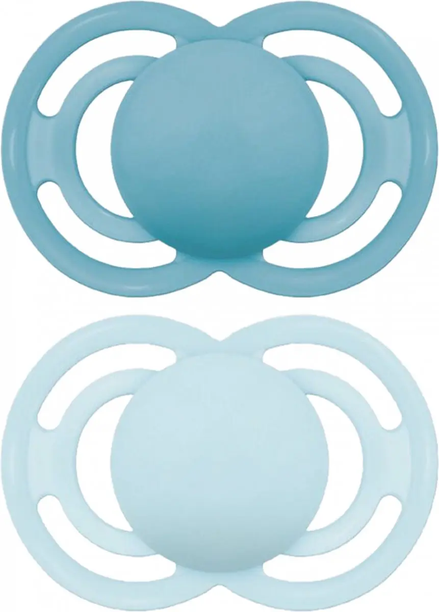 MAM 2 Perfect Tendance Fopspenen 6 Maanden en Ouder (Kleur : Blauw)
