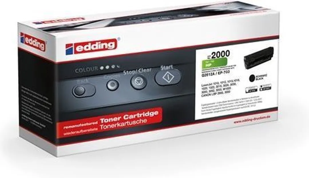 edding Toner 18-2000 Zwart