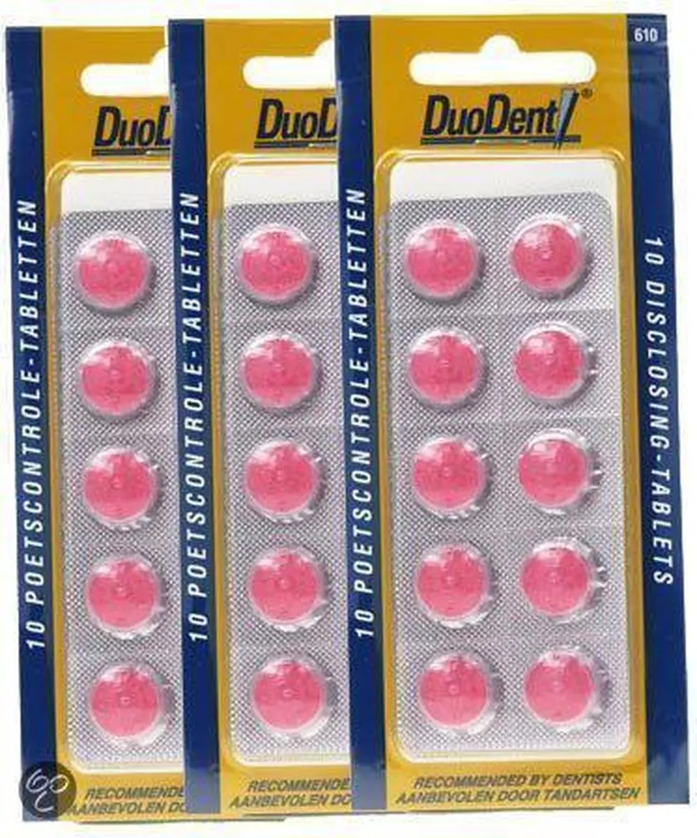 Duodent poetscontr.tablet a3 10 st