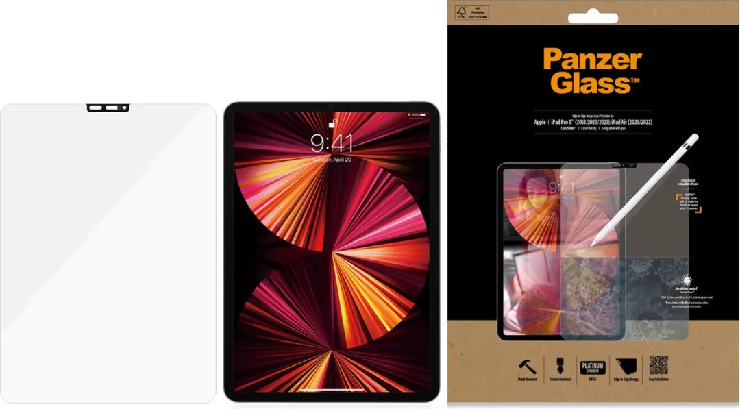 PanzerGlass Privacy CamSlider iPad Air 6 11 2702 - Transparant