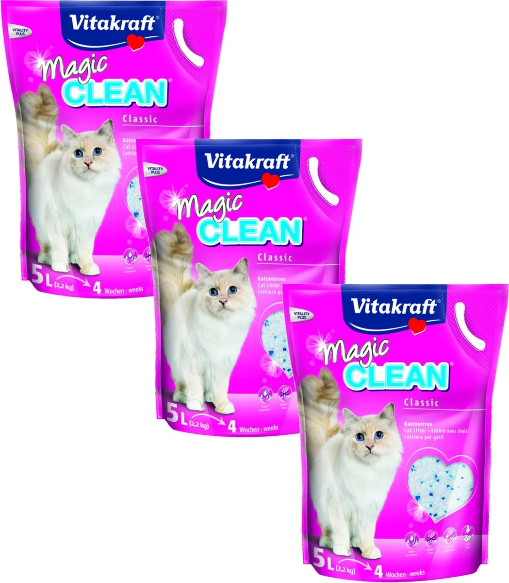 Vitakraft Magic Clean Kattenbakvulling 15L