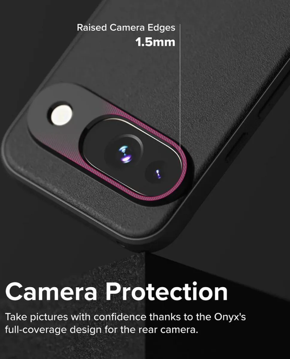 Ringke Onyx Hoesje Google Pixel 9 - Zwart - afbeelding 6 van 6