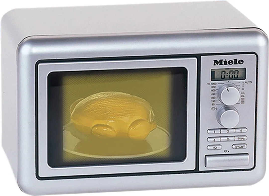 Klein Toys Miele Speelgoedmagnetron Grijs - 2x AA