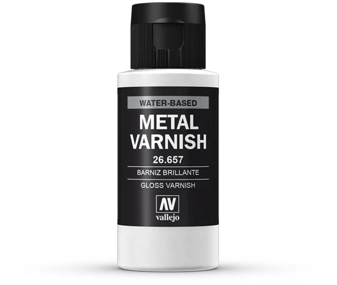 Vallejo Hobbyverf Gloss Metal Varnish 26657