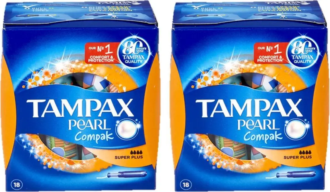 Tampax Pearl Compak Super Plus Tampons