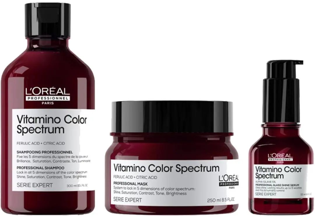 L'Oréal Professionnel Vitamino Color Spectrum Shampoo 300ml + Masque 250ml + Gl