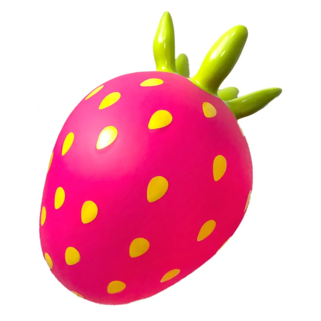 Gerardo's Toys Jumpy Fruits Skippybal Haas - 100 kg - Rood