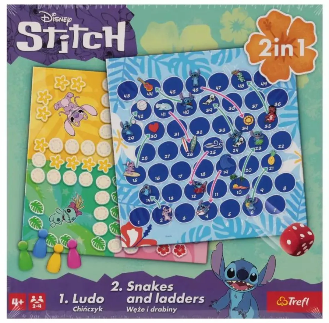 Trefl Lilo & Stitch Gra Klasiek 2-in-1