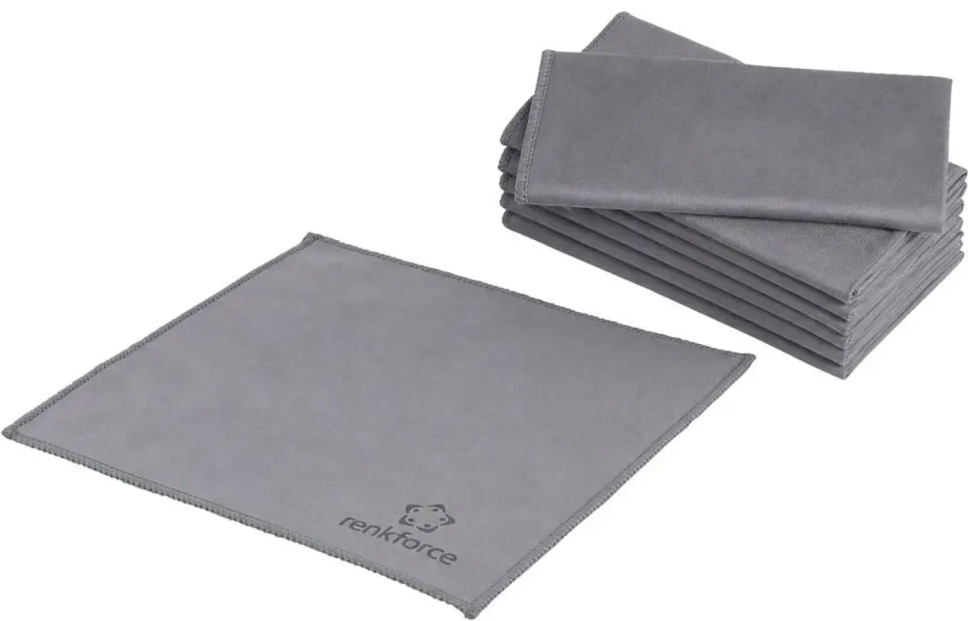 Renkforce Beeldschermreiniger RF-MFGC-250 microfiber glass cloth 25-pack 177703