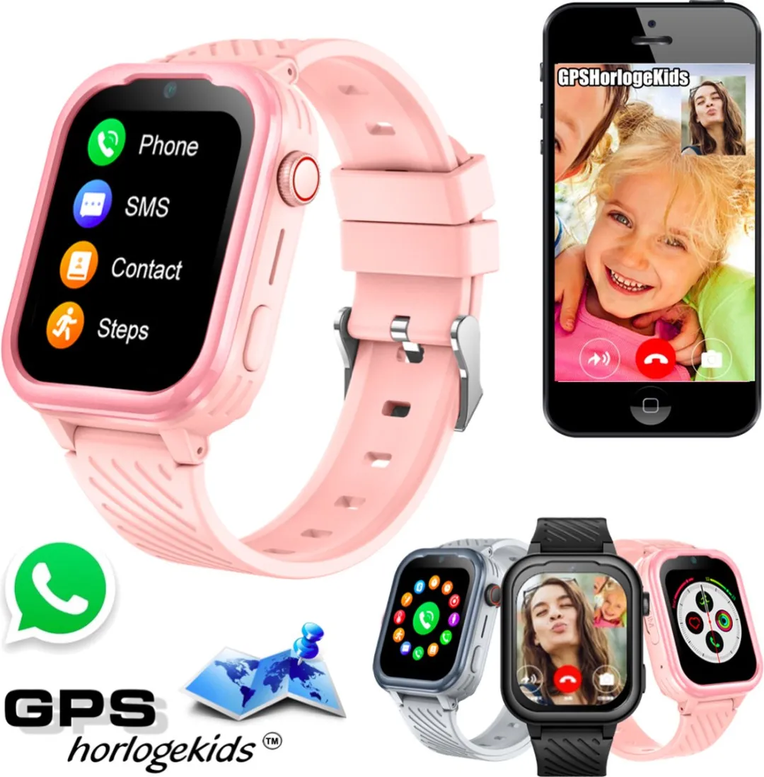 GPSHorlogeKids Turn Roze GPS Horloge