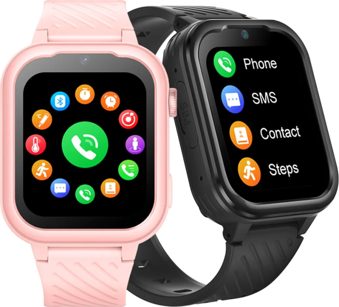 GPSHorlogeKids Turn Roze GPS Horloge - 4G Videobellen - 600mAh