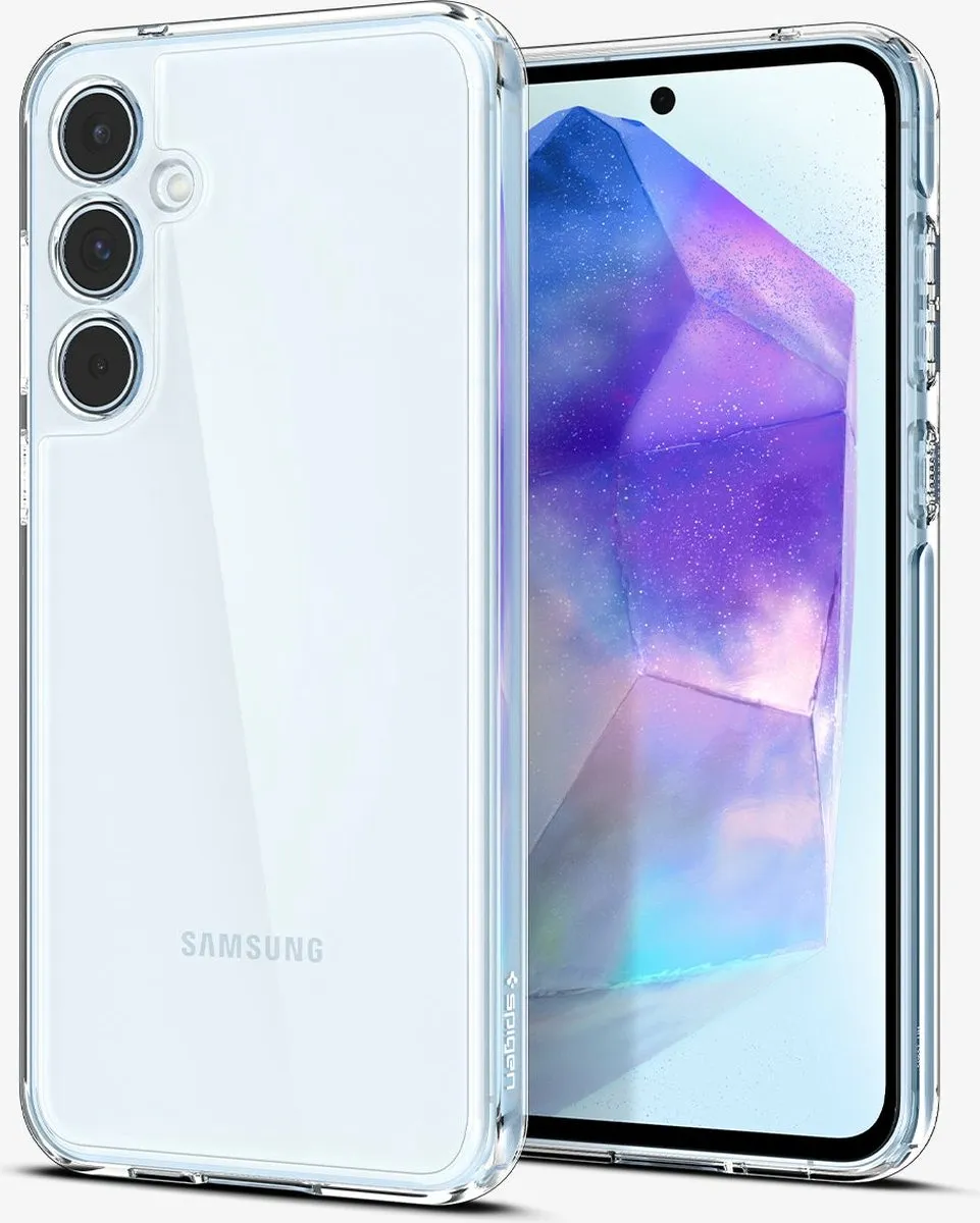 Spigen Ultra Hybrid ACS07528 Hoesje - Samsung Galaxy A55 - Transparant - afbeelding 6 van 6