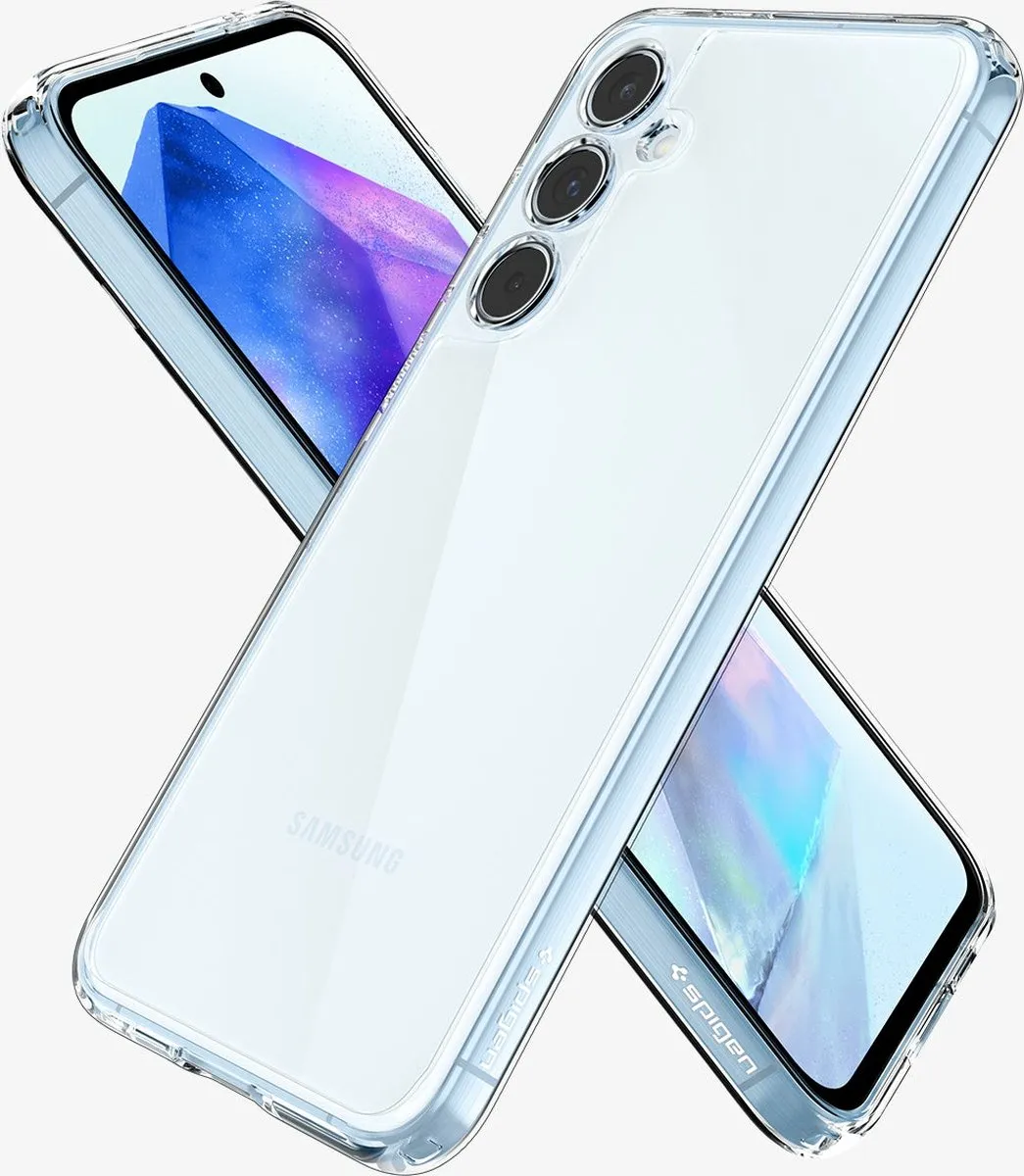 Spigen Ultra Hybrid ACS07528 Hoesje - Samsung Galaxy A55 - Transparant