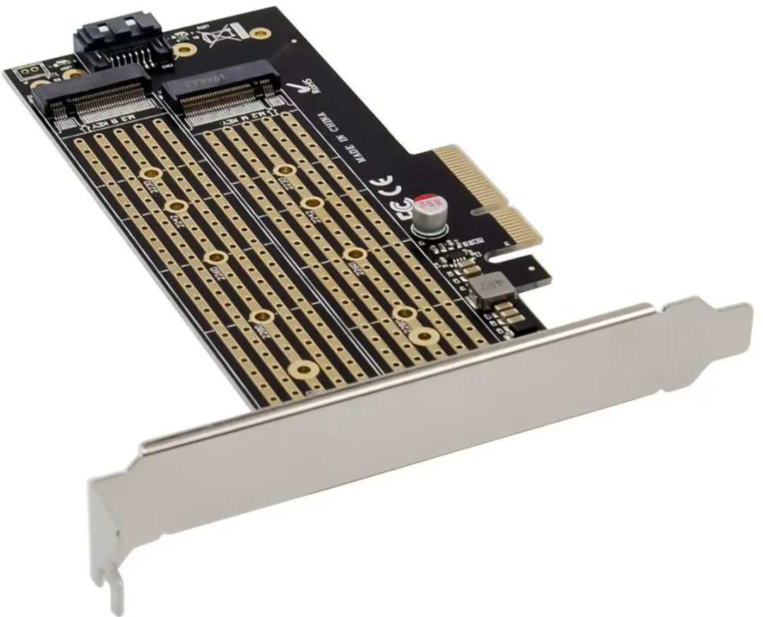Microconnect MC-PCIE-X4M2 M.2 interfacekaart - afbeelding 2 van 6