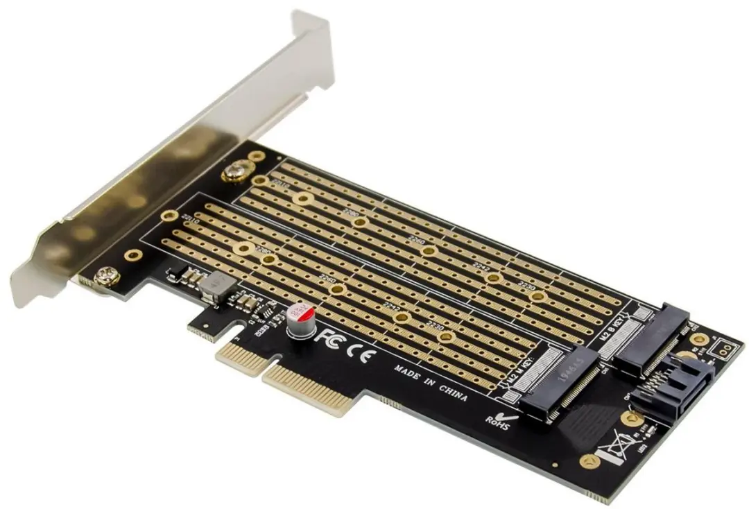 Microconnect MC-PCIE-X4M2 M.2 interfacekaart - afbeelding 3 van 6