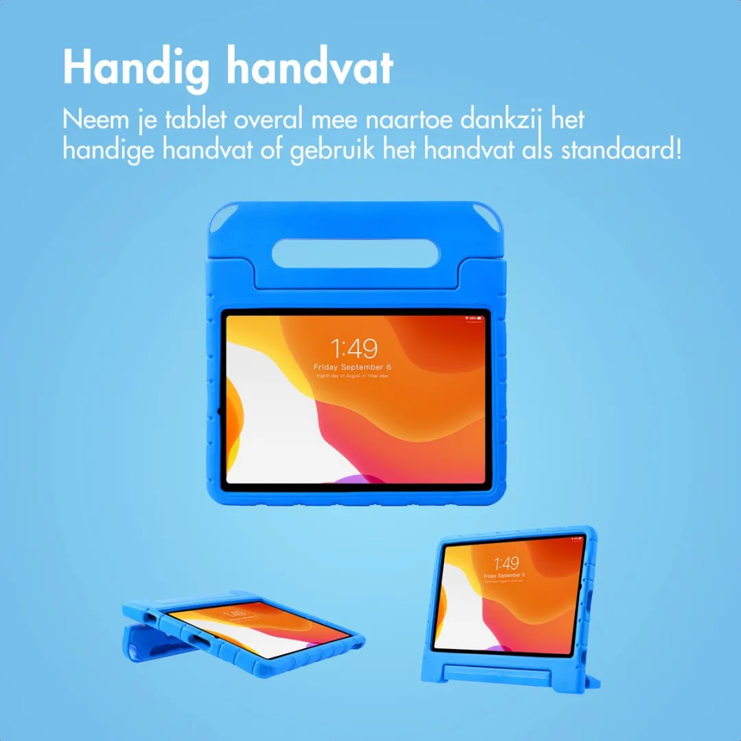 Imoshion SH00084152 Tablethoes - Blauw - Geschikt voor Samsung Galaxy Tab A9/A11 Plus