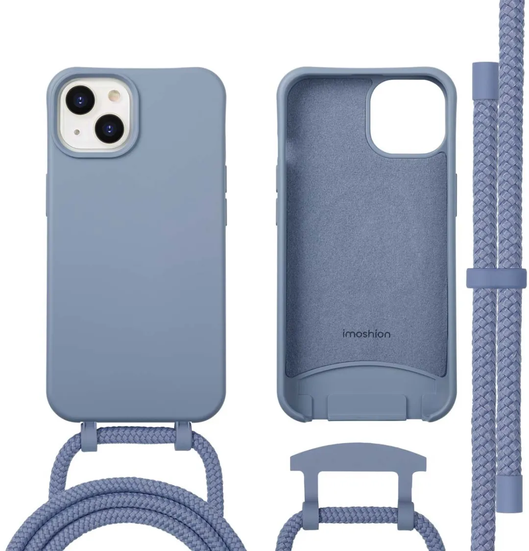 imoshion Hoesje iPhone 14 Ash Blue - MagSafe