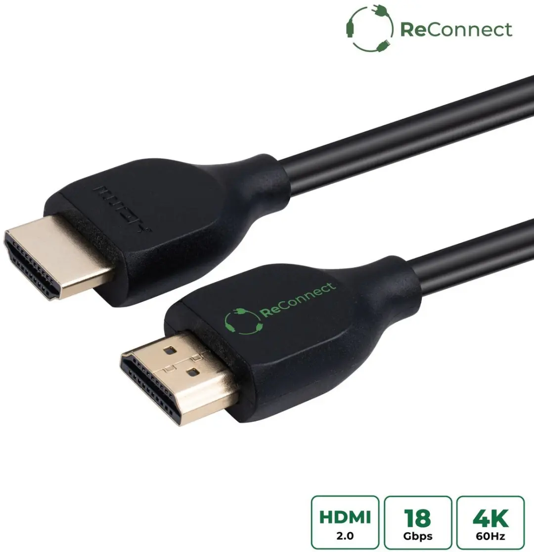 MicroConnect ECO-MC-HDM19197.5V2.0 HDMI Kabel 7,5m - Zwart - afbeelding 4 van 5
