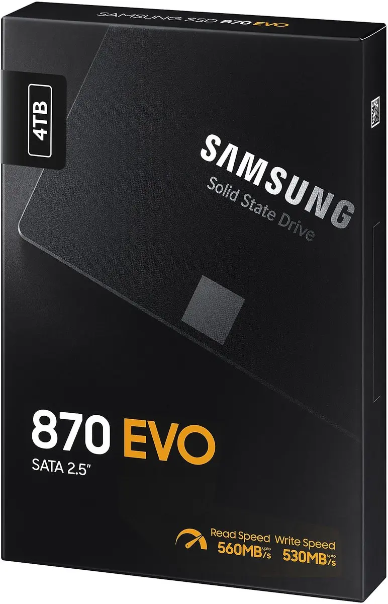 Samsung 870 EVO MZ-77E4T0B/EU SSD - Zwart - afbeelding 6 van 6