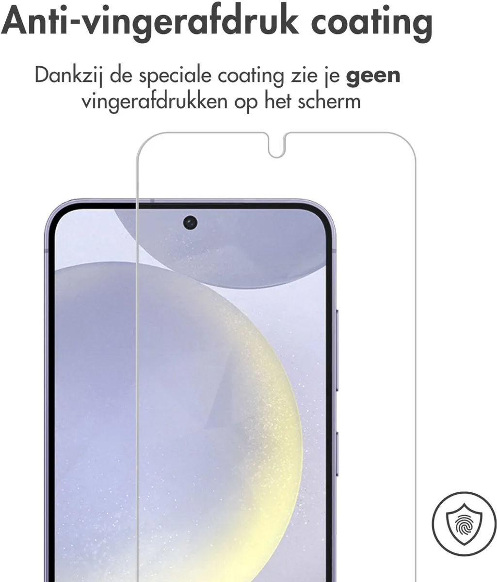 Imoshion Screenprotector Samsung Galaxy S24/S25 Plus - Gehard Glas