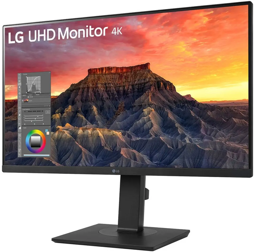 LG 27BQ65UK-B Monitor 27" 4K - Zwart - afbeelding 6 van 6