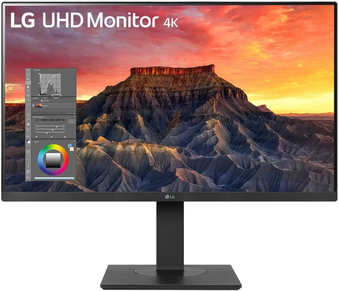 LG BQ65UK computer monitor 68,6 cm (27") 3840 x 2160 Pixels 4K Ultra HD LED Zwar