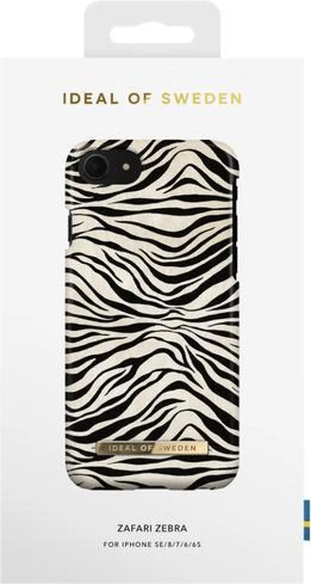 iDeal of Sweden Fashion Case Zebra iPhone 8/7/6/6S - IDFCAW19-I7-153