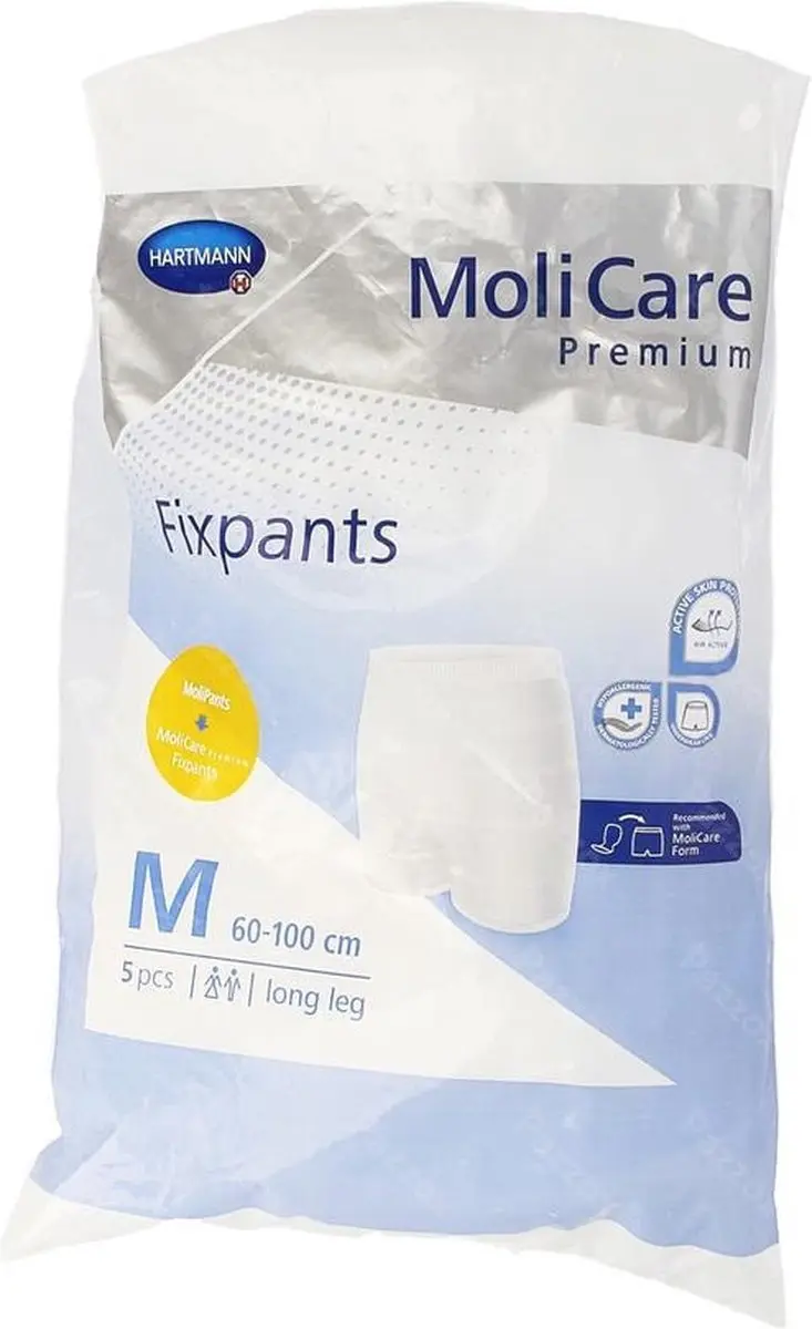 Molicare Premium Fixpants Long Leg M 5 stuks