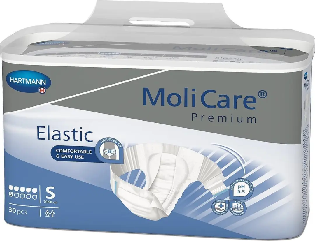 Hartmann MoliCare Premium Elastic Slip 6 Druppels S 30 stuks