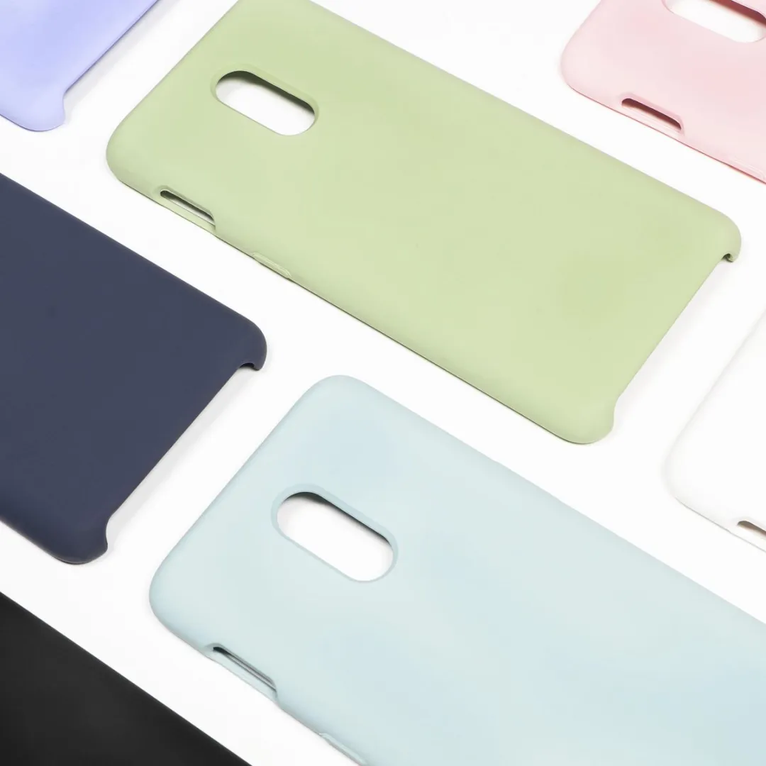 BMAX Siliconen Hoesje OnePlus 6T BMAX34756874 - Wit