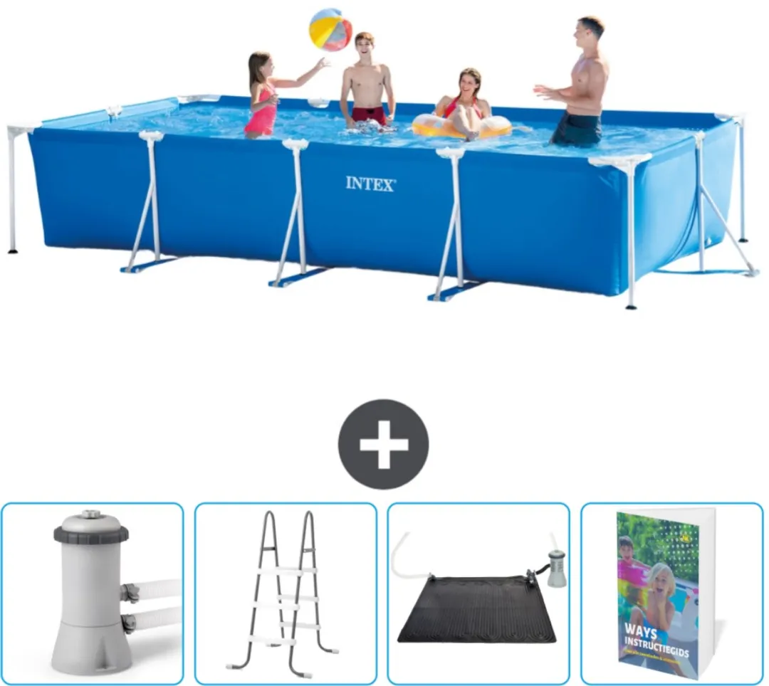 Intex Rechthoekig Frame Zwembad 450x220x84cm