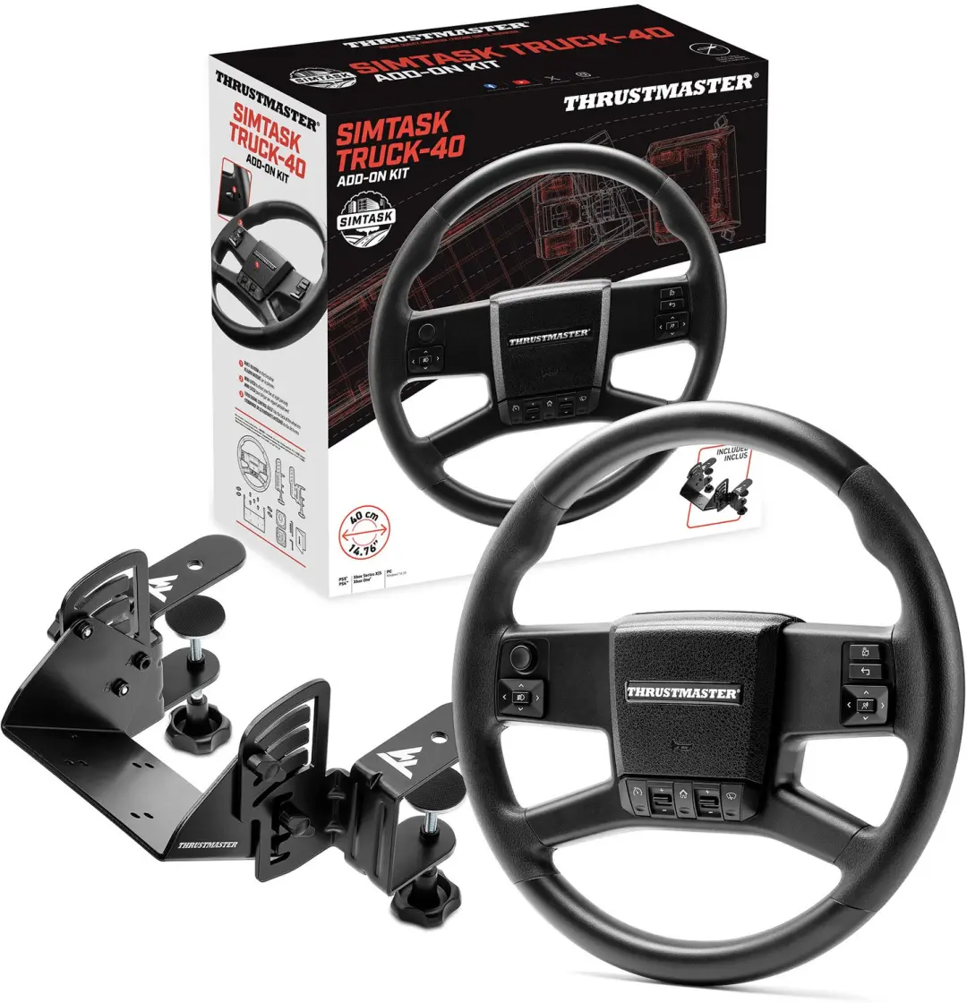 Thrustmaster SimTask Truck-40 Add-On Kit - Zwart - afbeelding 6 van 6