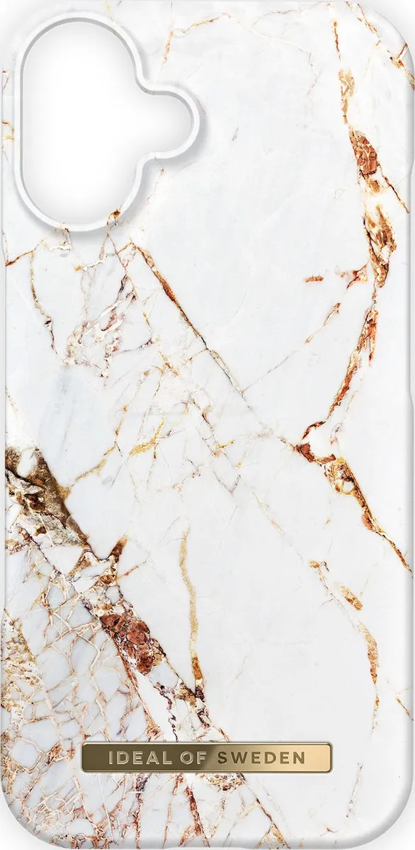 iDeal of Sweden iPhone 16 Fashion Case MagSafe Carrara Gold