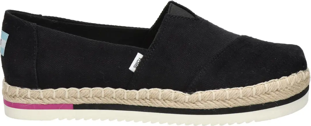 Toms Alpargate Platform Rope dames espadrille
